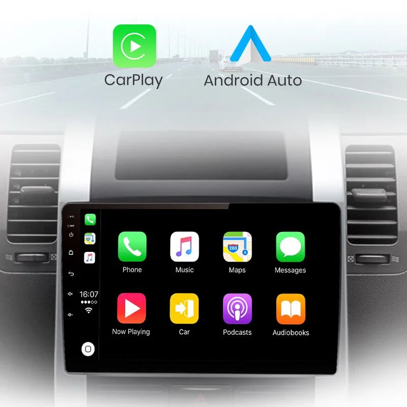 Radio Pantalla Carplay para Nissan X Trail T31 2007-2013