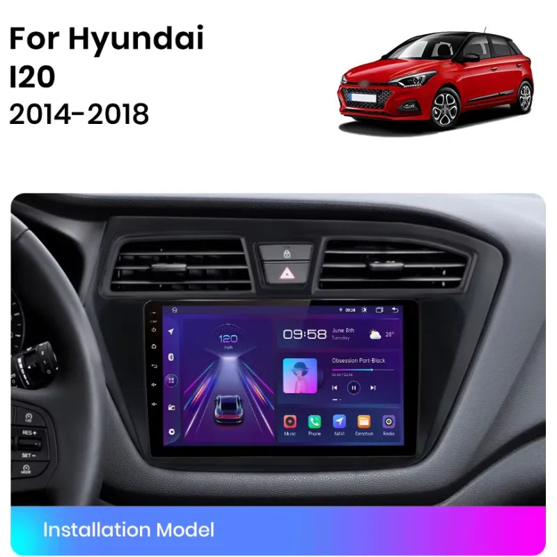 Radio Pantalla Carplay para Hyundai I20 2014-2018 - foto 2