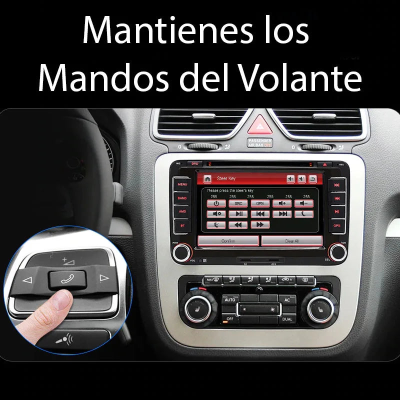 Radio Pantalla Volkswagen GPS Skoda Octavia