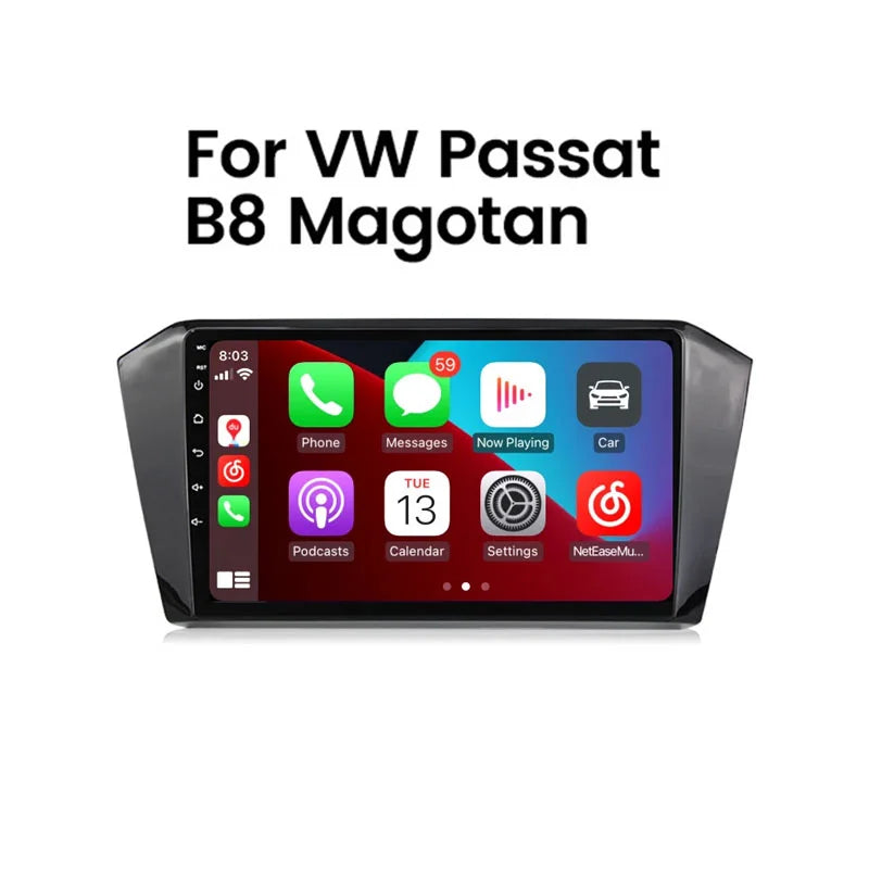 Radio Android Volkswagen 10 Passat B8