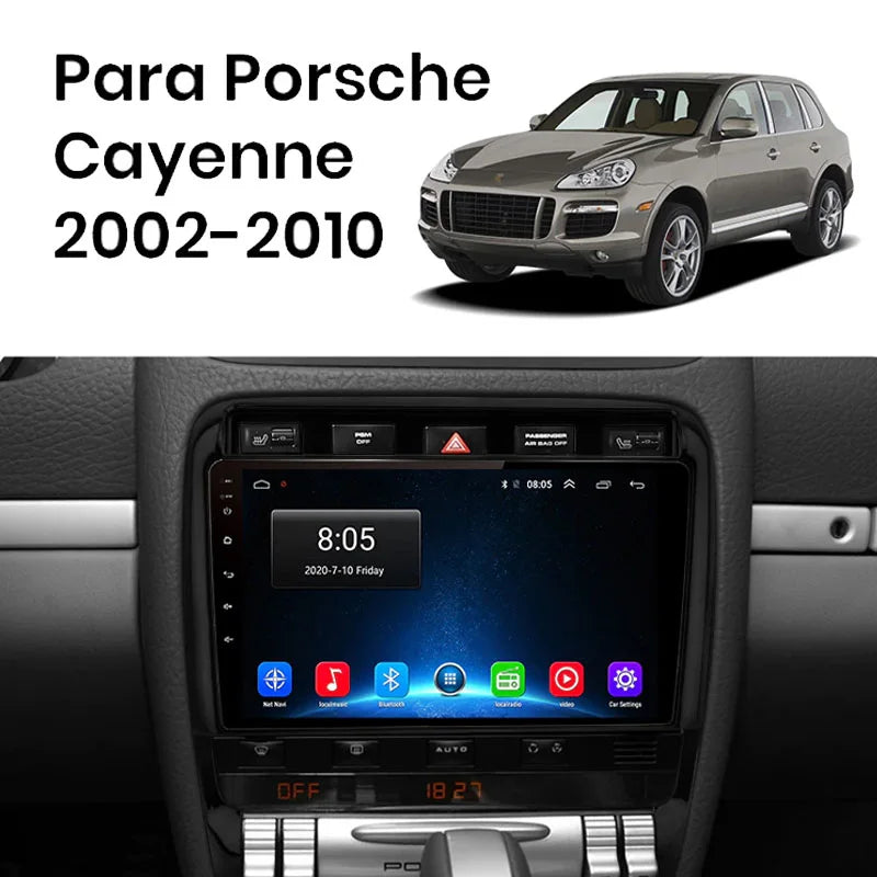 Radio Pantalla Carplay para Porsche Cayenne GTS 2002-2010 - foto 2