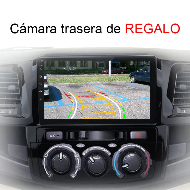 Radio Pantalla Carplay para Toyota Fortuner Hilux Revo Vigo 2007-2015
