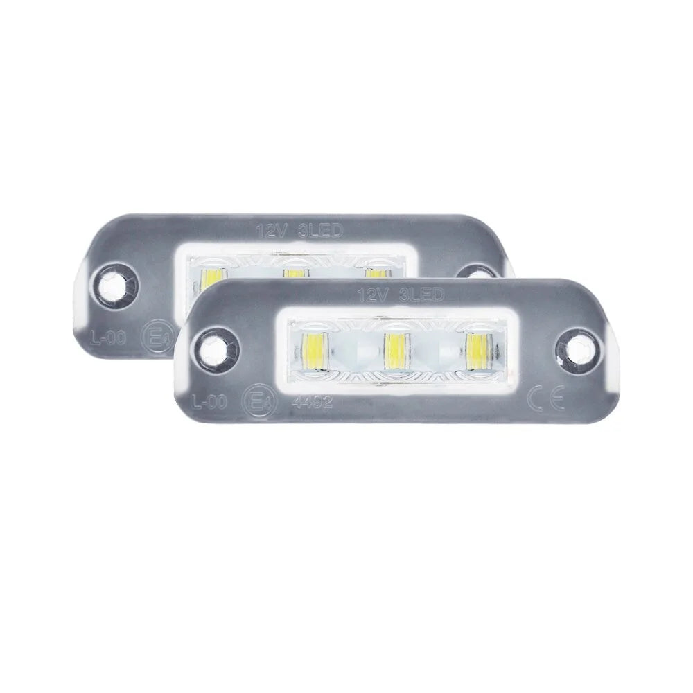 Luz LED blanca trasera para matrícula para Benz Clase R W251 clase ML W164 clase GL X164 - foto 3