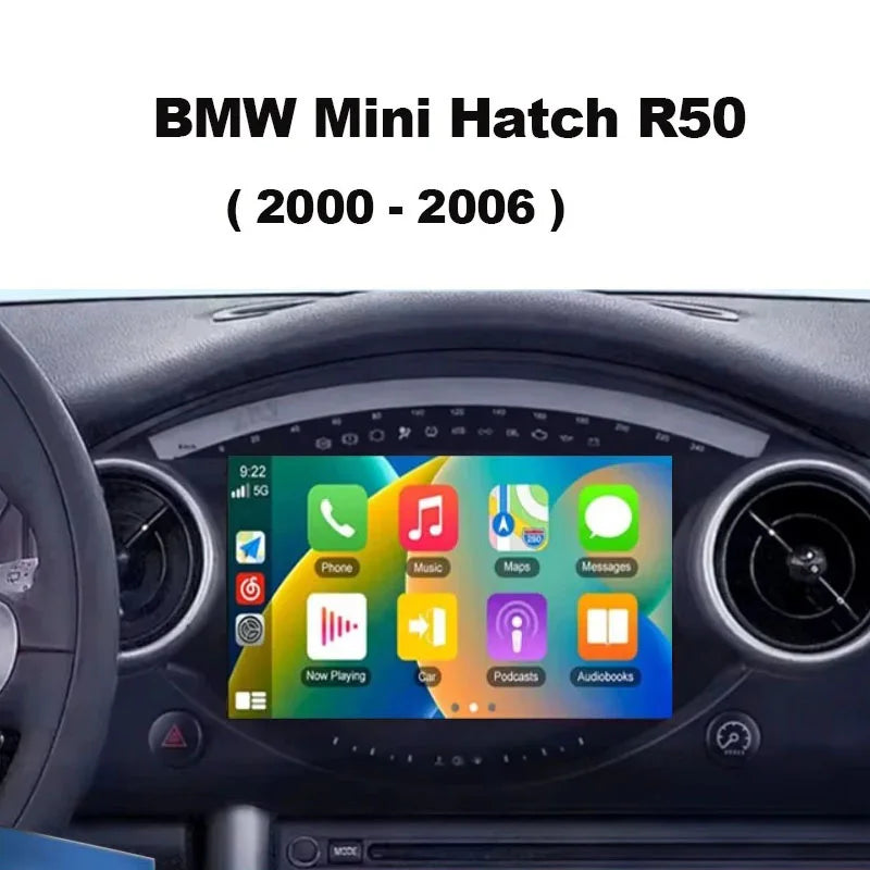 Radio CarPlay BMW Mini Cooper S R50 R52 R53