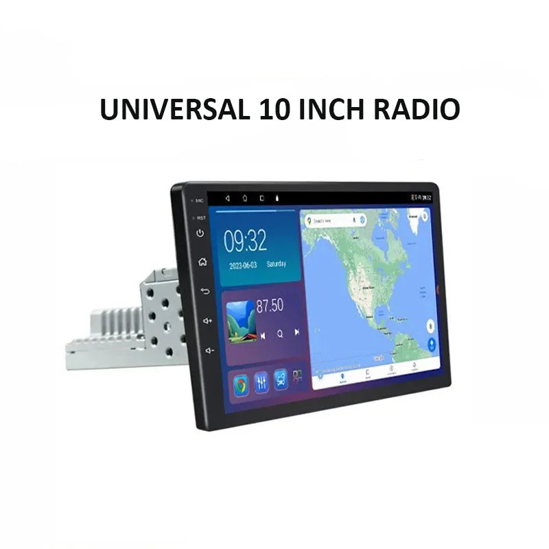 Radio CarPlay 1 DIN 10 Pulgadas