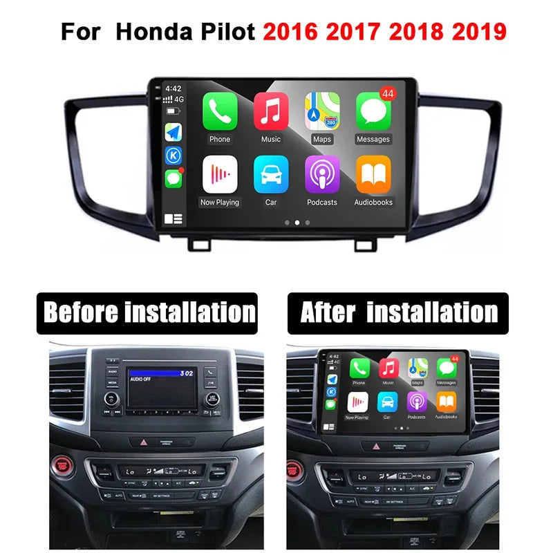 Radio Pantalla Carplay para Honda Pilot 2016-2019 - foto 2
