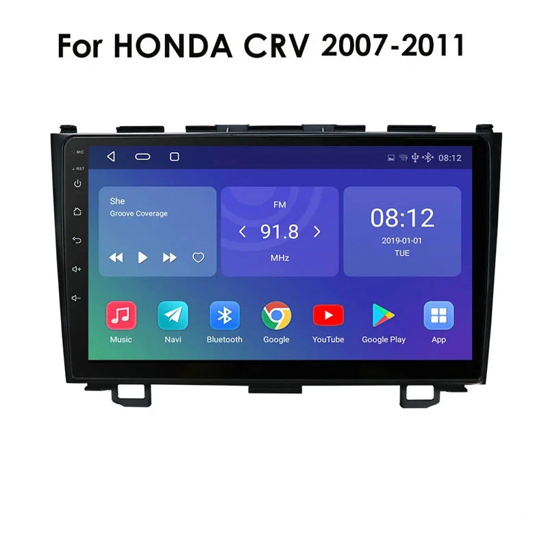 Radio Pantalla Honda Carpay CRV 1 2007-2011