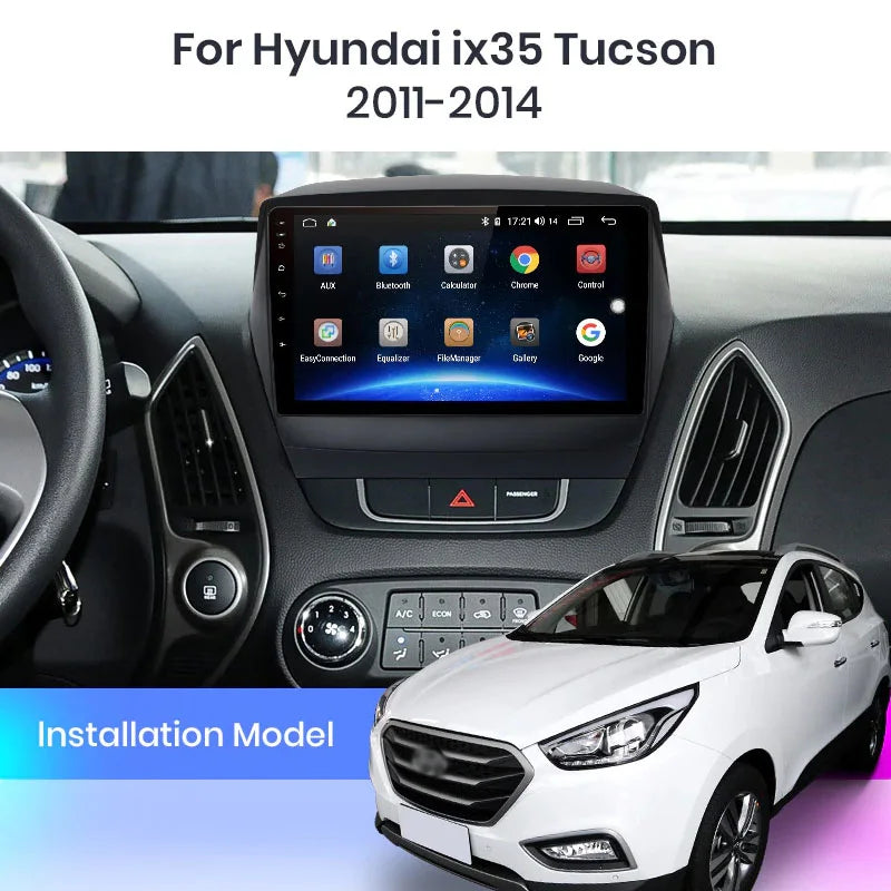 Radio Pantalla Carplay para Hyundai Ix35 1 2 Tucson 2 LM 2009-2015 - foto 3