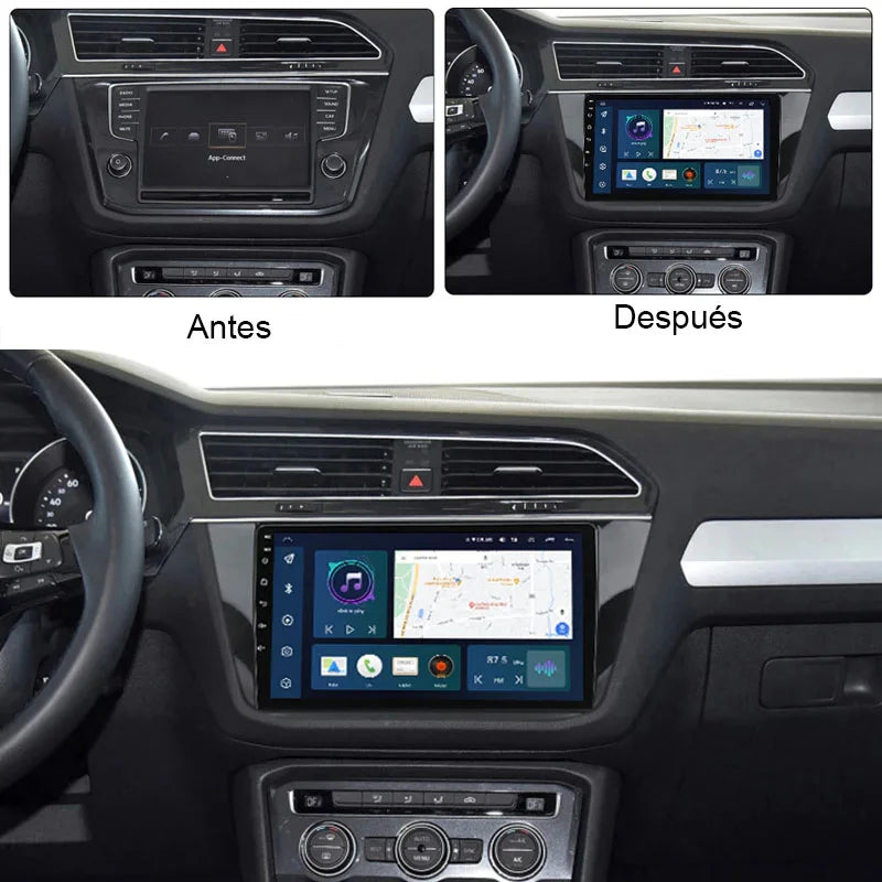 Radio Pantalla Carplay para Volkswagen Tiguan Touran 2016-2022 - foto 2