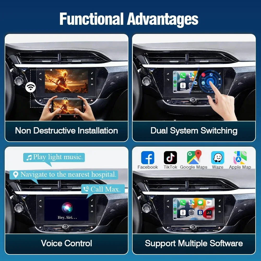 Interfaz Carplay para Opel corsa 2021 modelo F - foto 2