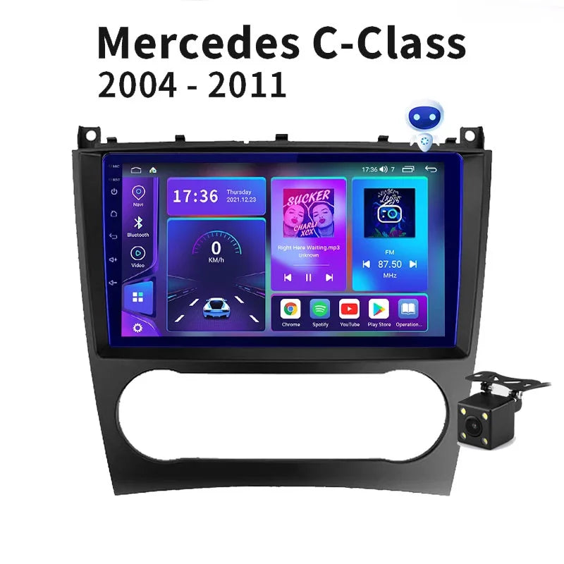 Radio CarPlay Mercedes-Benz Clase C