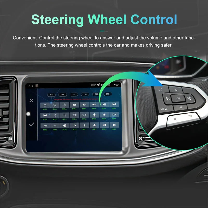 Radio Pantalla Carplay para Jeep Cherokee SRT 2015