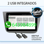 Radio Pantalla Carplay para Seat Altea