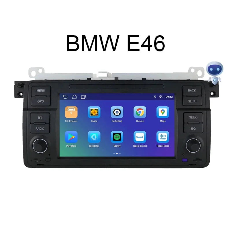 Radio Android BMW 13 Serie 3 E46 M3 318/320/325/330/335