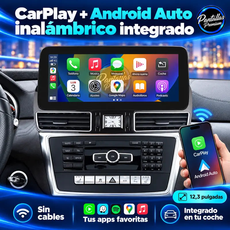 03 carplay android auto mercedes ml gl