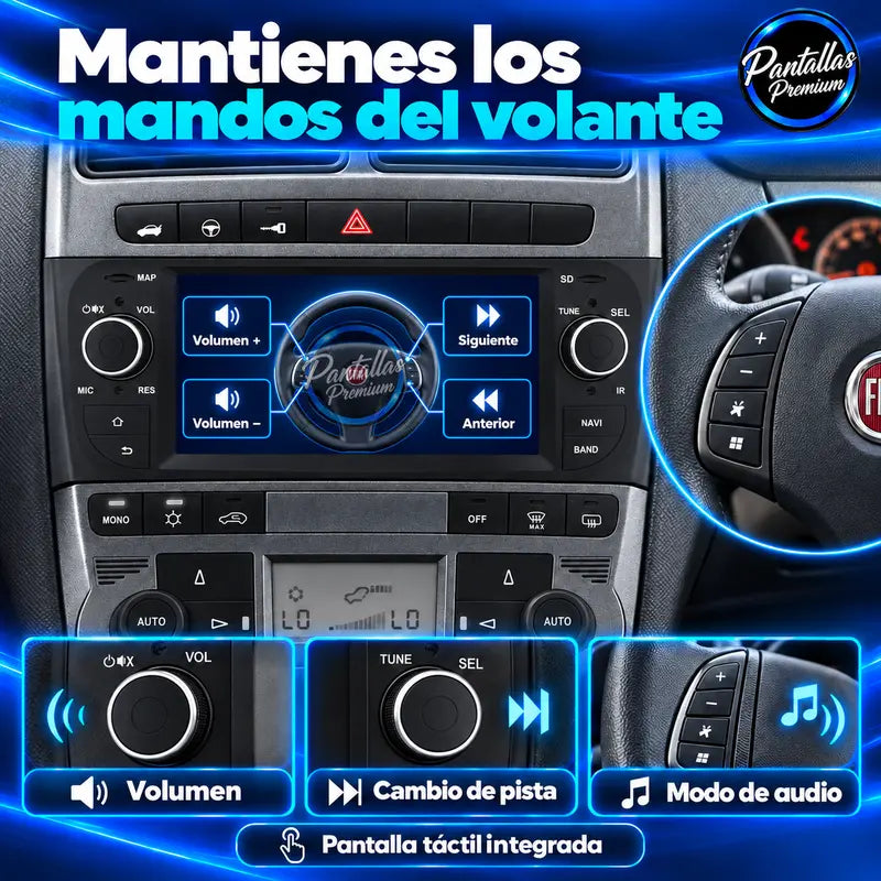 06 mandos volante fiat grande punto