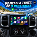 Peugeot Boxer Fiat Ducato Citroen Jumper 2018-2026 - Radio Pantalla Carplay y Android Auto - tamano - Pantallas Premium