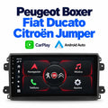 Peugeot Boxer Fiat Ducato Citroën Jumper - Portada con marco específico CarPlay Android Auto