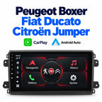 Peugeot Boxer Fiat Ducato Citroën Jumper - Portada con marco específico CarPlay Android Auto