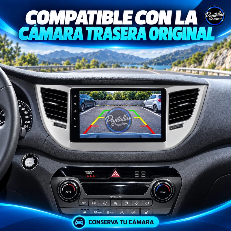 Hyundai IX35 Tucson 2014-2018 - Compatible con la cámara trasera original