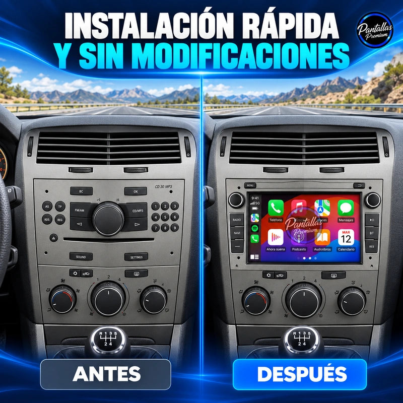 Opel Astra H Zafira Antara Vectra Corsa - instalacion