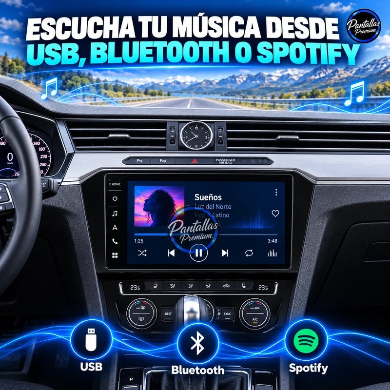 Volkswagen Passat B8 - musica - Pantallas Premium