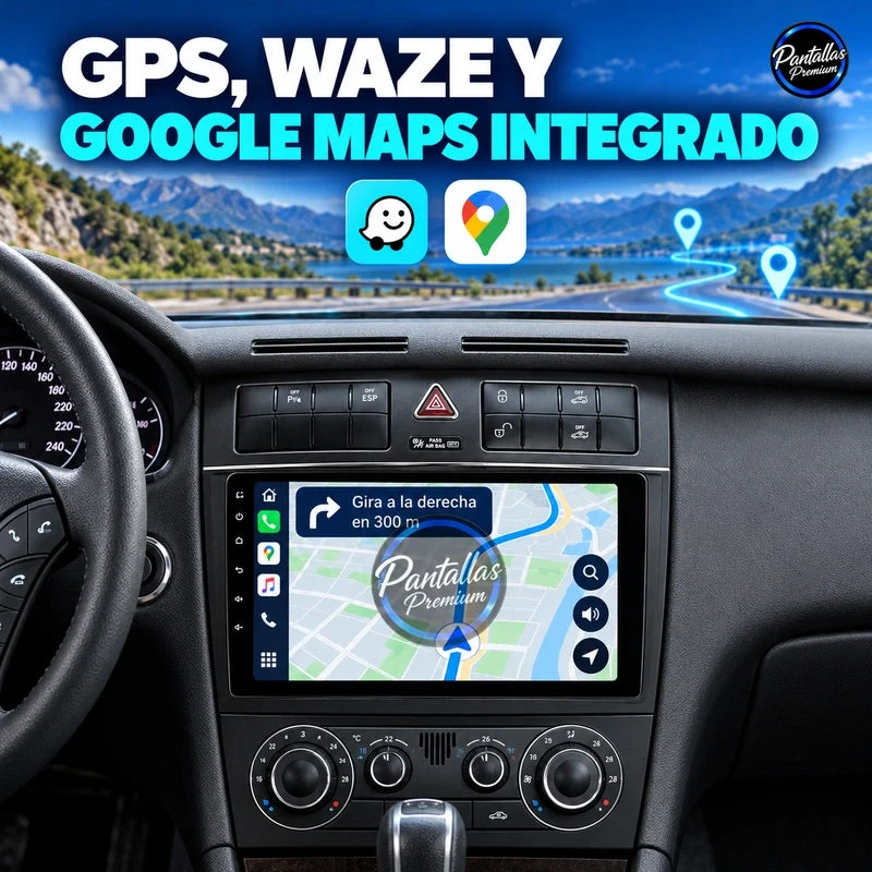 Mercedes-Benz Clase C W203 - gps - Pantallas Premium