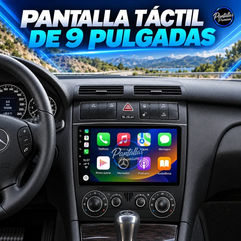 Mercedes-Benz Clase C W203 - pantalla - Pantallas Premium