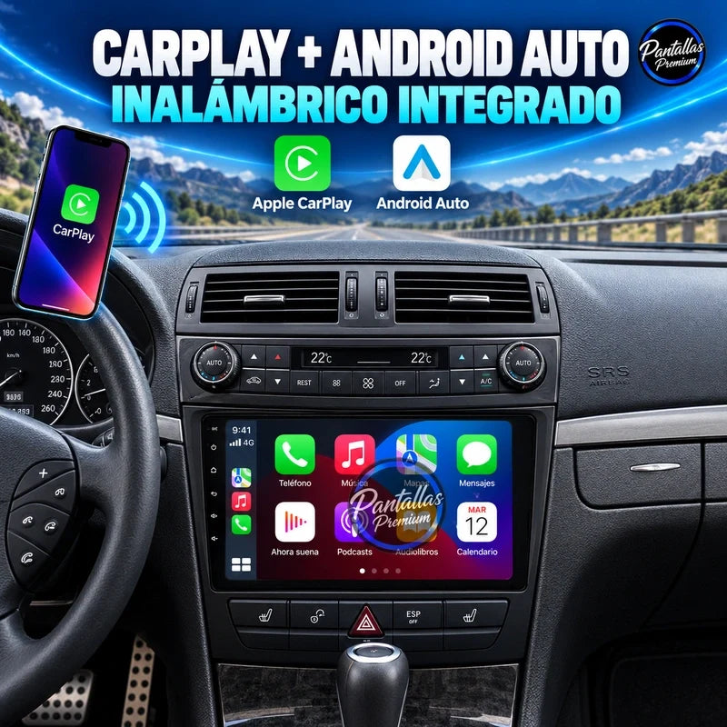 Mercedes-Benz W211 - carplay - Pantallas Premium