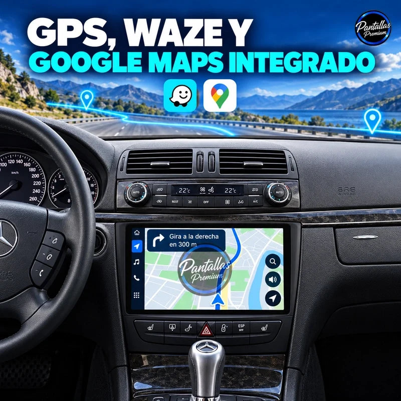 Mercedes-Benz W211 - gps - Pantallas Premium