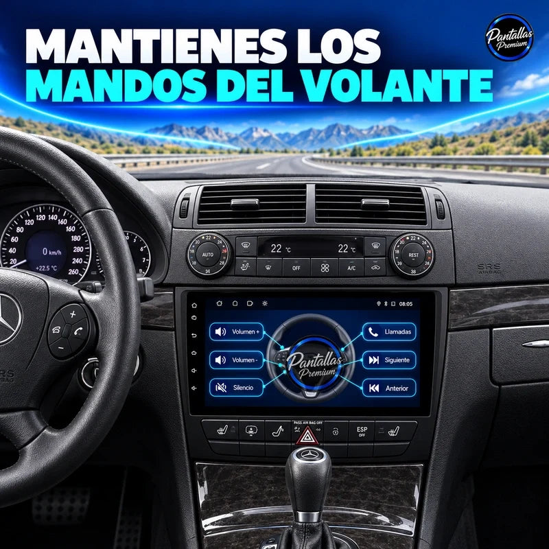 Mercedes-Benz W211 - mandos - Pantallas Premium