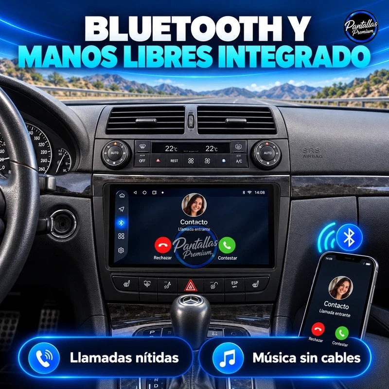 Mercedes-Benz W211 - bluetooth - Pantallas Premium