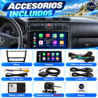 Mercedes-Benz Clase C W203 - Accesorios incluidos y manual Pantallas Premium