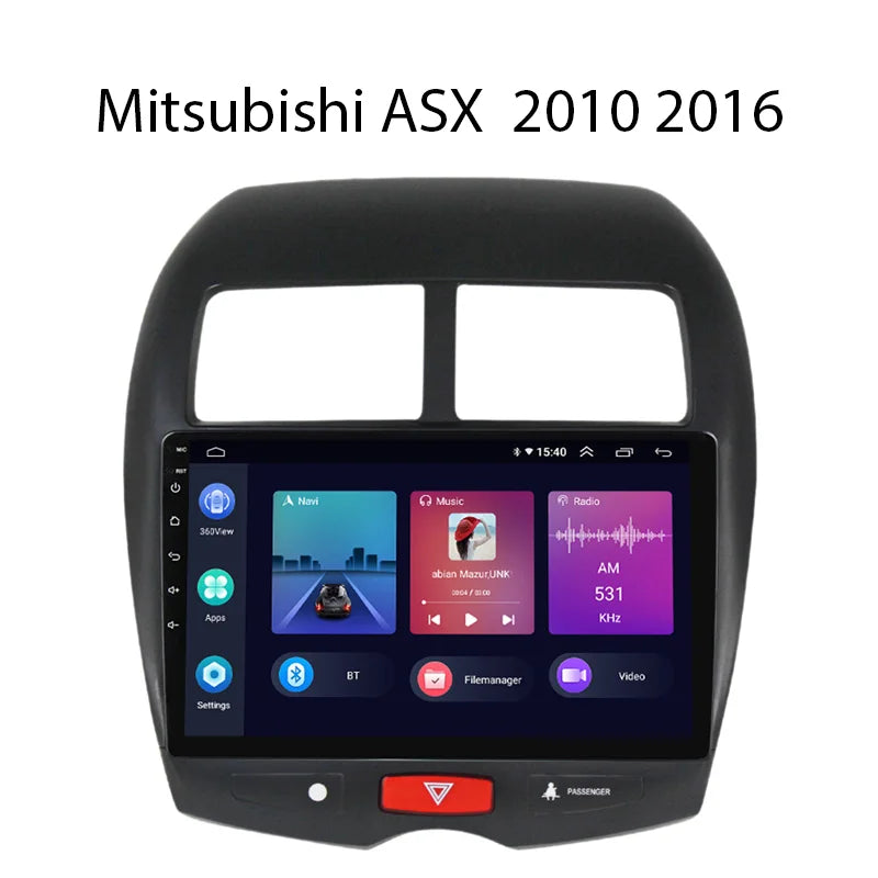 Radio Android Mitsubishi 13 ASX1 Citroen C4 Peugeot 4008