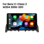Radio CarPlay Mercedes-Benz Clase C 3 W204 S204 2006-2011