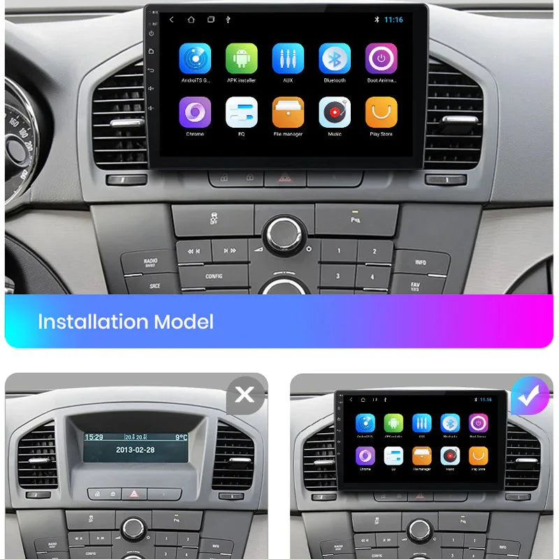 Radio Pantalla Carplay para Opel Insignia 2008 - foto 3