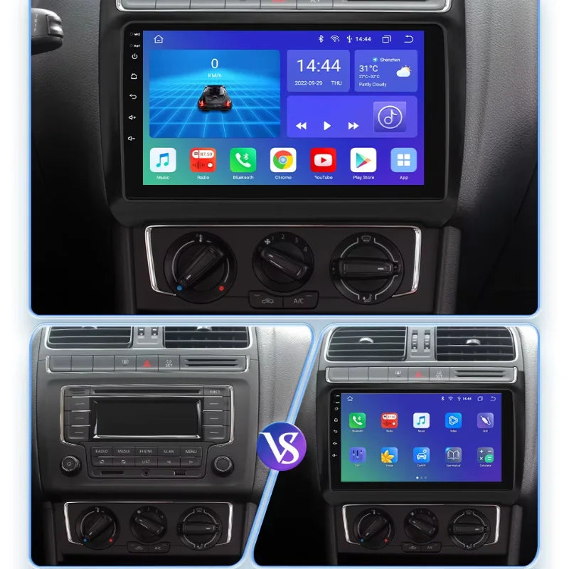 Radio Pantalla Carplay para Volkswagen POLO 2008-2020 - foto 2