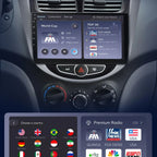 Radio Pantalla Carplay para Hyundai Solaris Verna Accent 1 2010-2016