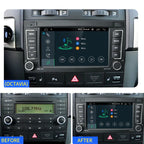Radio Pantalla Carplay para Volkswagen Touareg 2002-2010 Ruletas - foto 2