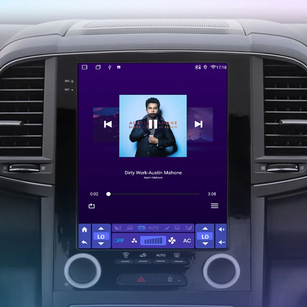Radio Pantalla Carplay para Renault Koleos 2017-2019