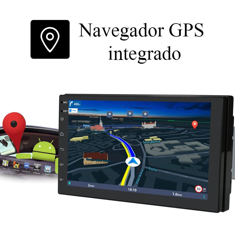 Radio Pantalla Carplay 1 DIN - foto 2