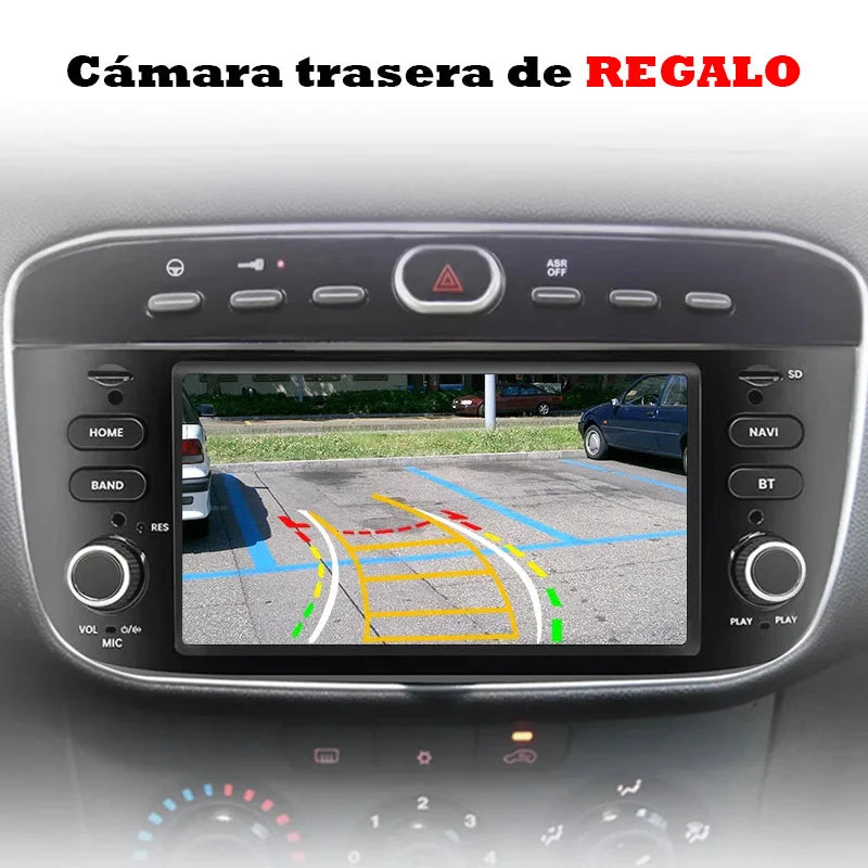 Fiat Linea Punto Evo 2010-2017 - Radio Pantalla Carplay y Android Auto