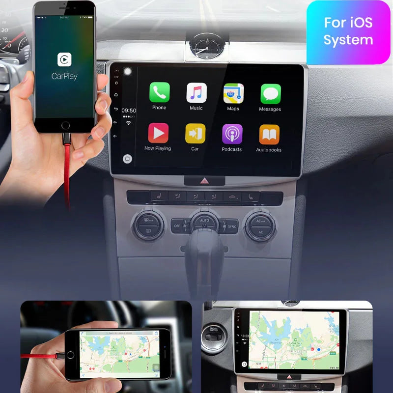 Radio Pantalla Carplay para Volkswagen Passat B6 B7 2010-2015 - foto 3