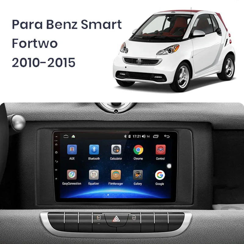 Radio Pantalla Carplay para Mercedes-Benz Smart Fortwo W451 2005-2010 - foto 2