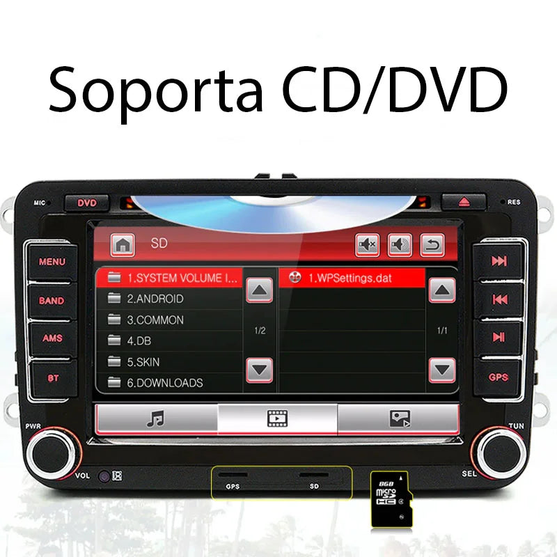 Radio Pantalla Volkswagen GPS Skoda Octavia