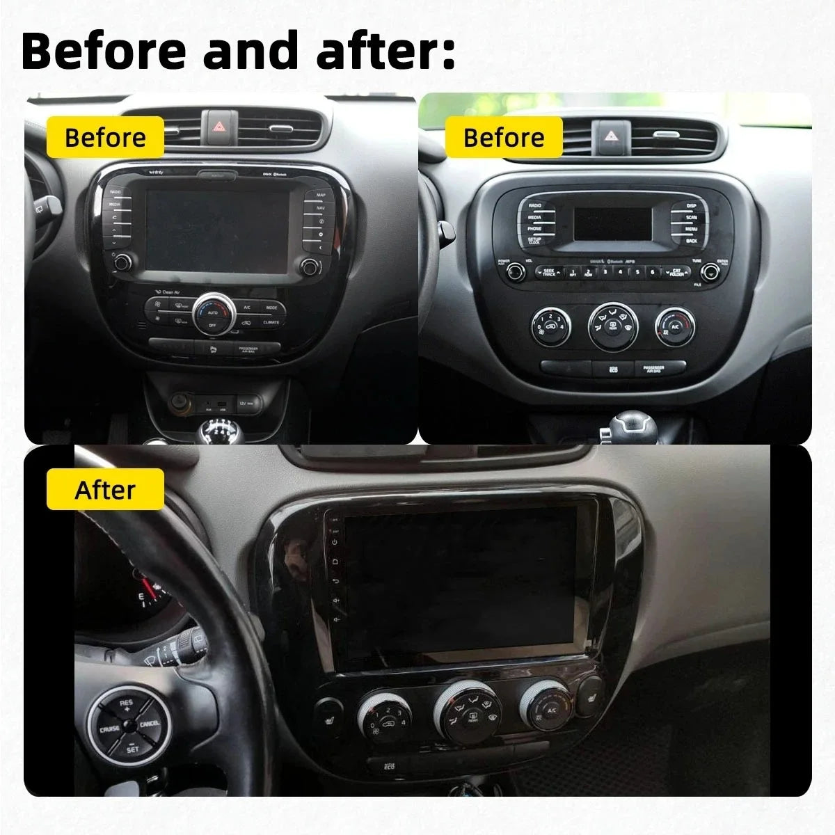 Radio Pantalla Carplay para Kia Soul 2 2019-128 - foto 3
