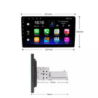 Radio Pantalla Carplay 1 DIN de 10 pulgadas - foto 3