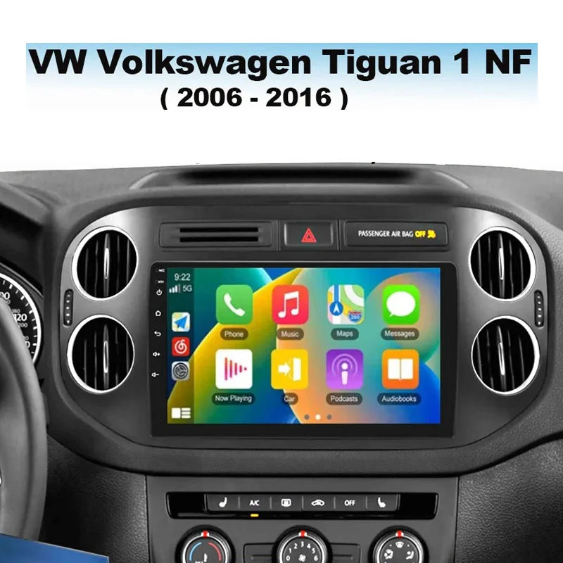 Radio CarPlay Volkswagen Tiguan 2006-2016