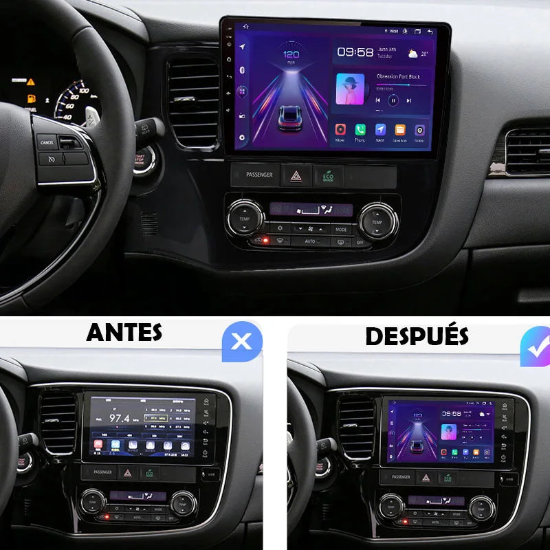 Radio Pantalla Carplay para Mitsubishi Outlander 3 2012-2021 - foto 2