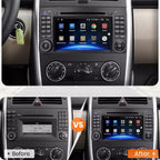 Radio Pantalla Carplay para Mercedes-Benz C200 B Clase W169 W245 W639 W906 - foto 2